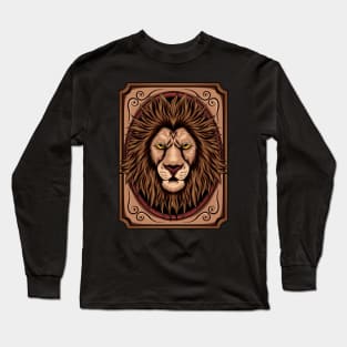 The Lion Head Long Sleeve T-Shirt